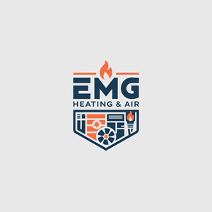 Logo Design by Ar_nisam_usman for EMG Heating & Air  | Design: #33647936