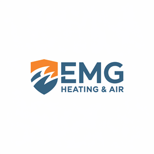 Logo Design by Ar_nisam_usman for EMG Heating & Air  | Design: #33647941