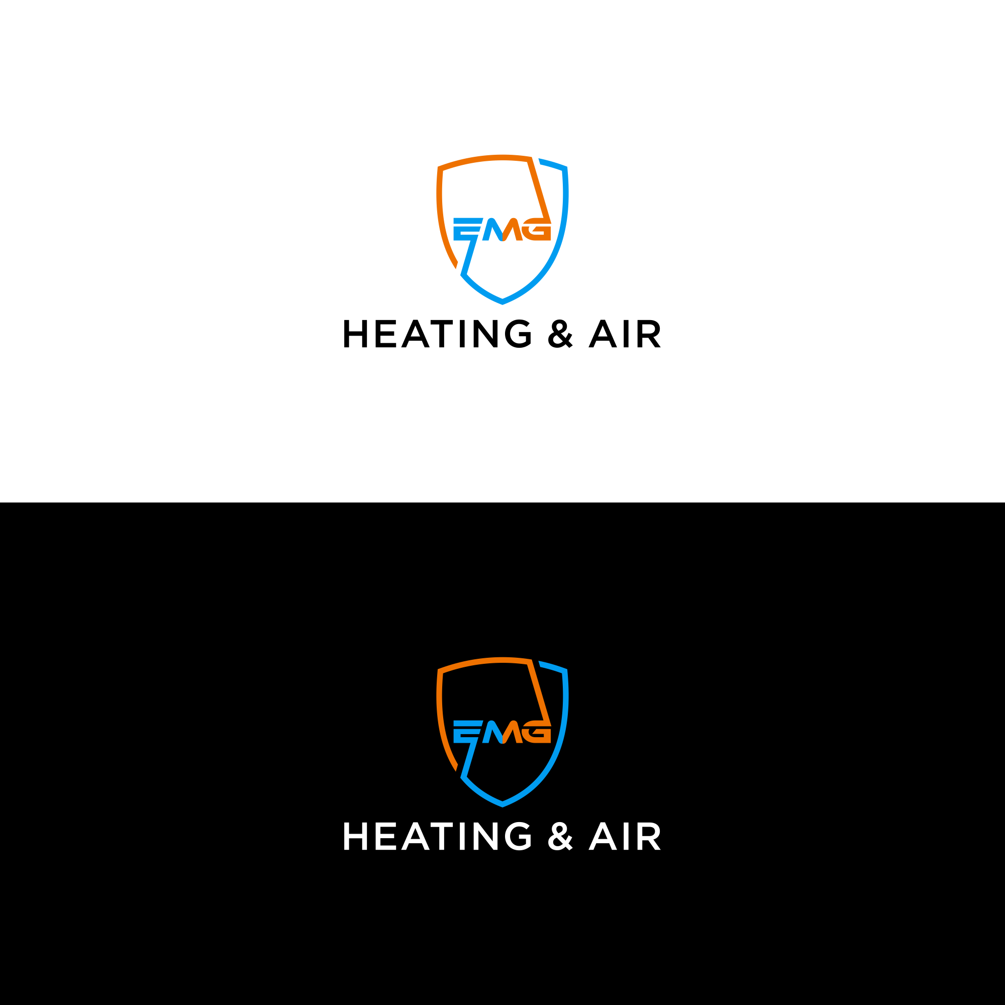 Logo Design by Masio_ for EMG Heating & Air  | Design #33641663