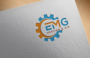 Logo Design by leooo for EMG Heating & Air  | Design: #33648808