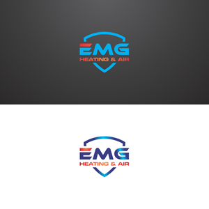 Logo Design by MK_STD for EMG Heating & Air  | Design: #33644183