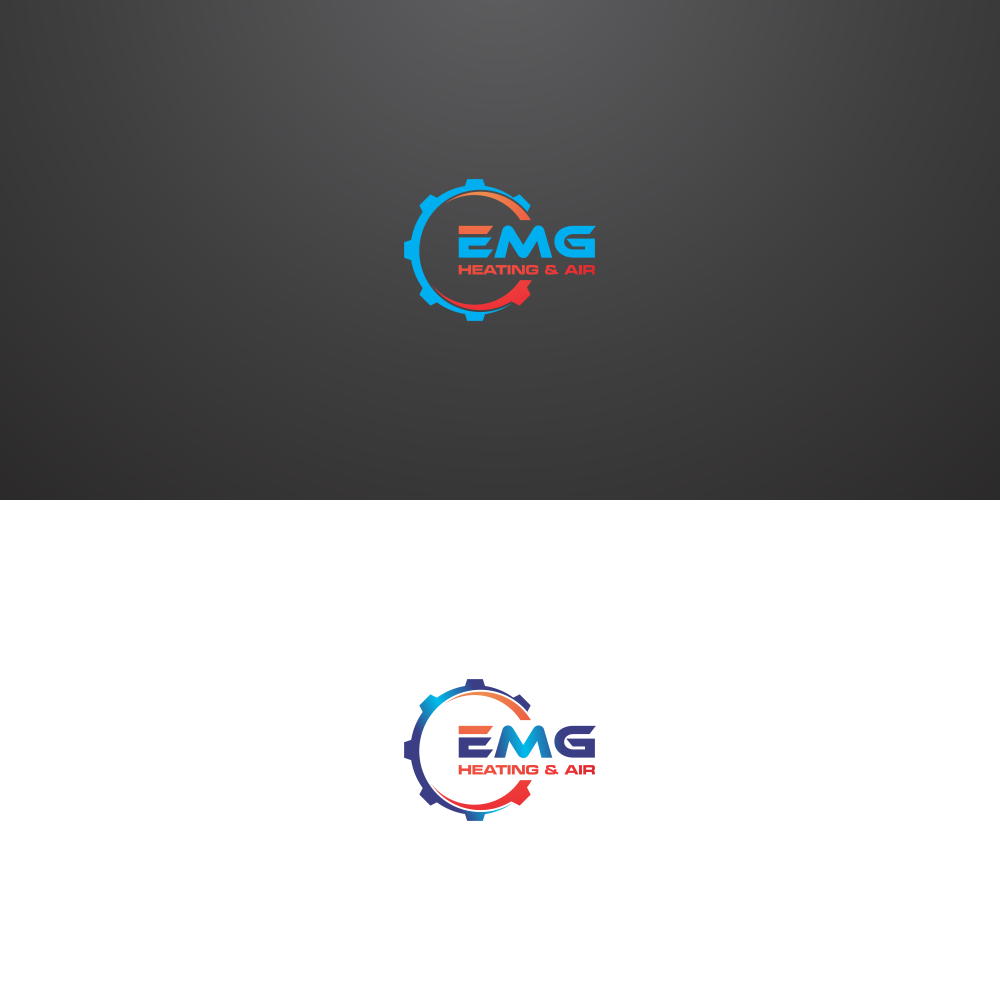 Logo Design by MK_STD for EMG Heating & Air  | Design #33644184