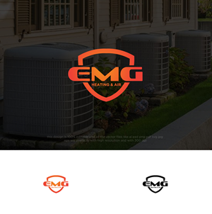 Logo-Design von chilliebird studio für EMG Heating & Air  | Design: #33638014
