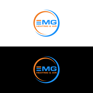 Logo Design by anak hits for EMG Heating & Air  | Design: #33602390