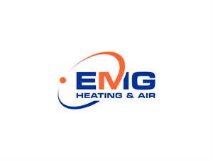 Logo Design by exagraphic for EMG Heating & Air  | Design: #33610866