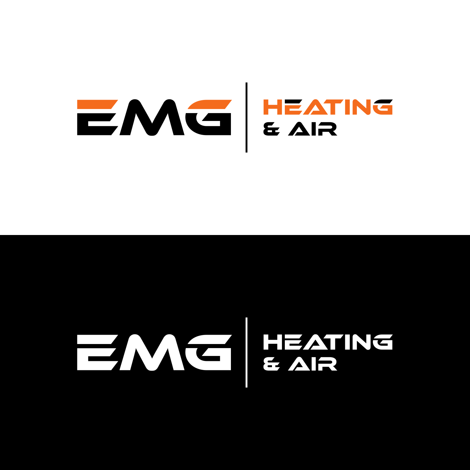 Logo Design by Solikin Design for EMG Heating & Air  | Design #33601775