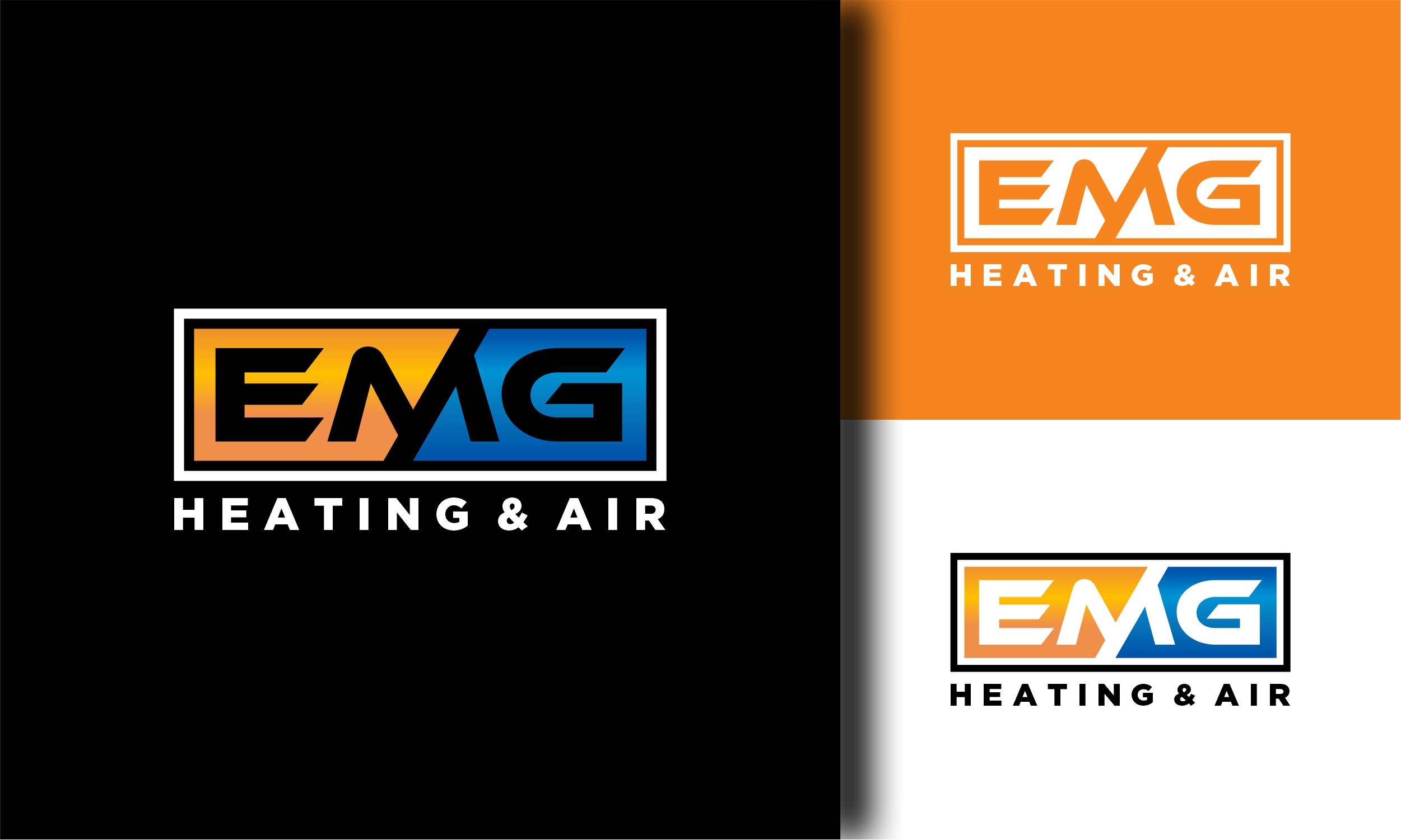 Logo Design by arumdesign for EMG Heating & Air  | Design #33603823