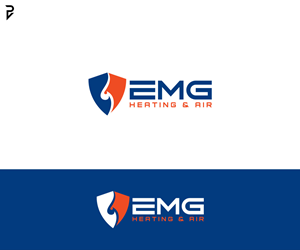 Logo-Design von poisonvectors für EMG Heating & Air  | Design: #33604661