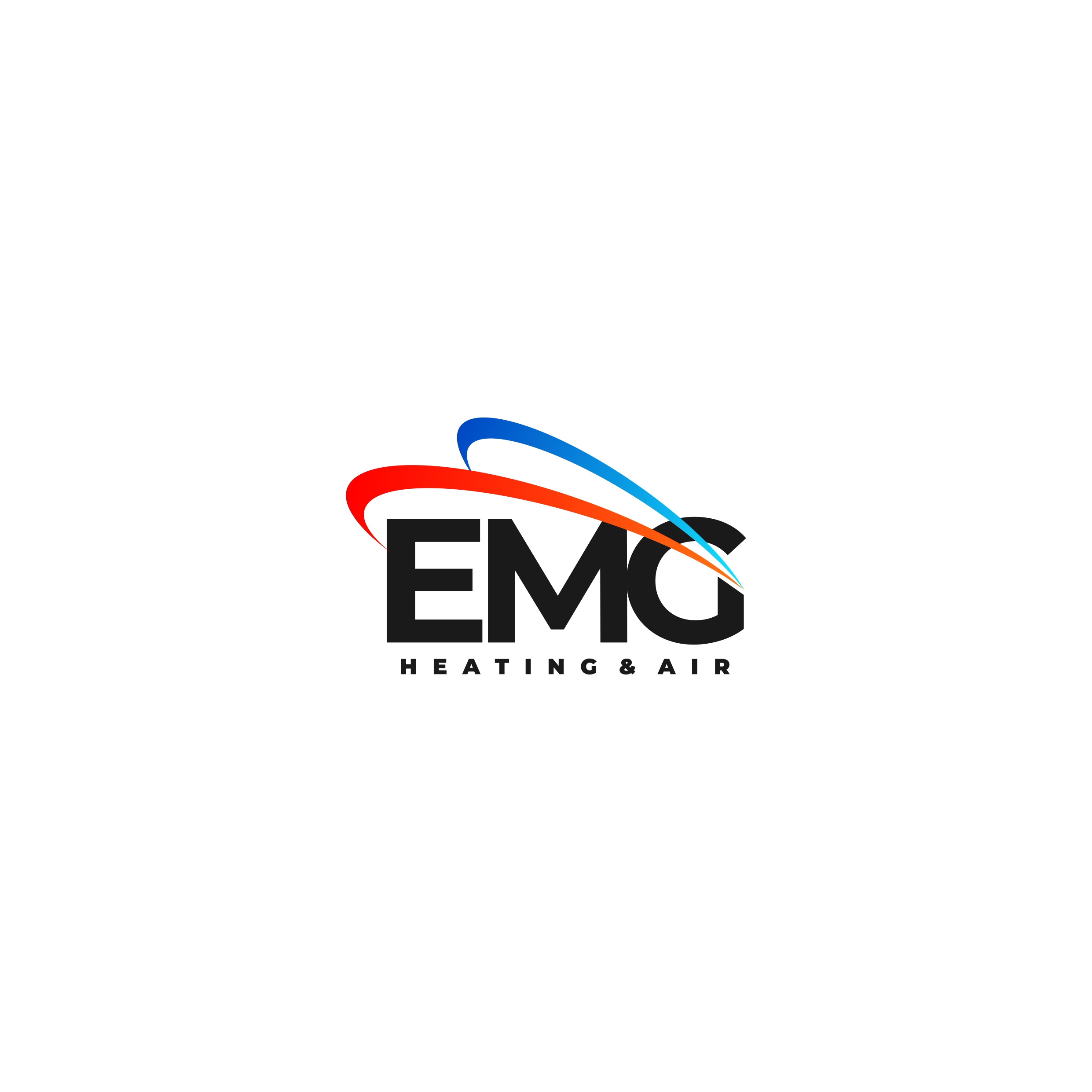 Logo Design by Jeferson HP for EMG Heating & Air  | Design #33602854