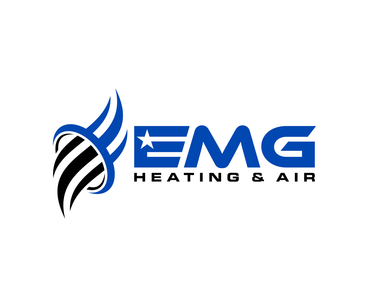 Logo Design by gogastudio for EMG Heating & Air  | Design #33649074