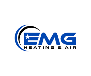 Logo Design by gogastudio for EMG Heating & Air  | Design: #33649076