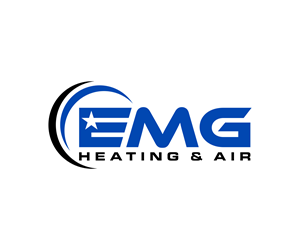 Logo Design by gogastudio for EMG Heating & Air  | Design: #33649080