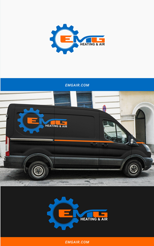 Logo-Design von Samsul Bachri für EMG Heating & Air  | Design: #33614002