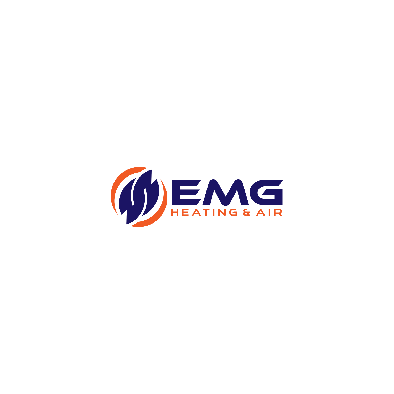 Logo Design by M.CreativeDesigns for EMG Heating & Air  | Design #33605047