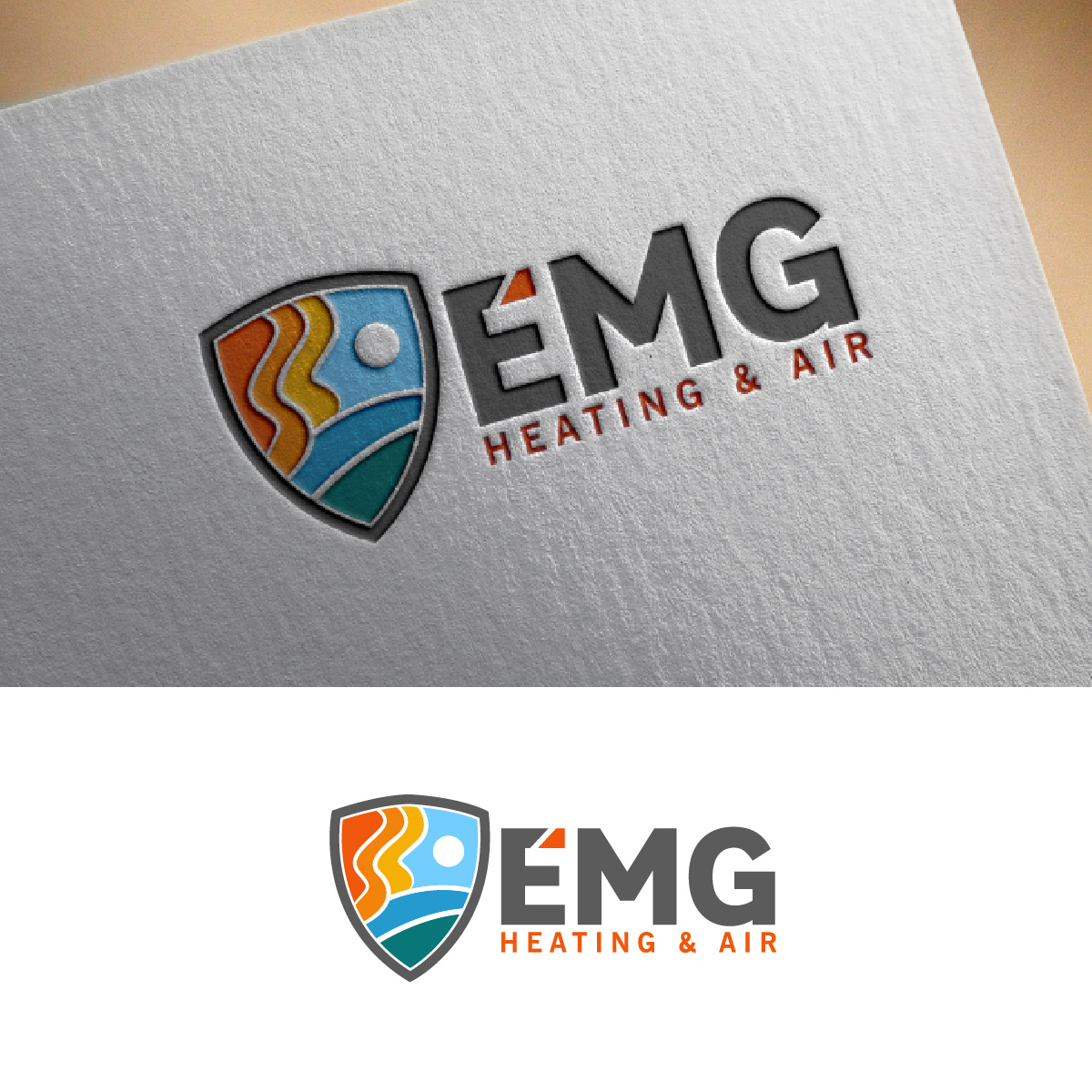 Design de Logo par fly  design pour EMG Heating & Air  | Design #33609942
