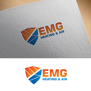 Logo-Design von fly  design für EMG Heating & Air  | Design: #33610826