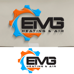 Logo Design by _enma for EMG Heating & Air  | Design: #33633963