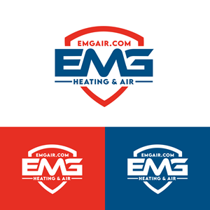 Logo Design by PsyPen for EMG Heating & Air  | Design: #33608478
