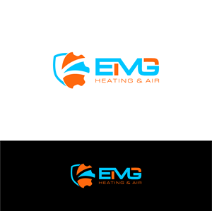 Logo Design by Fauzan Zainal for EMG Heating & Air  | Design: #33647525