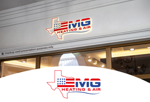 Logo Design by Rubia@ for EMG Heating & Air  | Design: #33631591