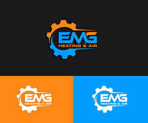 Logo-Design von Ansh Design für EMG Heating & Air  | Design: #33610084