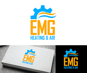 Logo Design by Ansh Design for EMG Heating & Air  | Design: #33610085