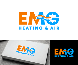 Logo Design by Ansh Design for EMG Heating & Air  | Design: #33610086