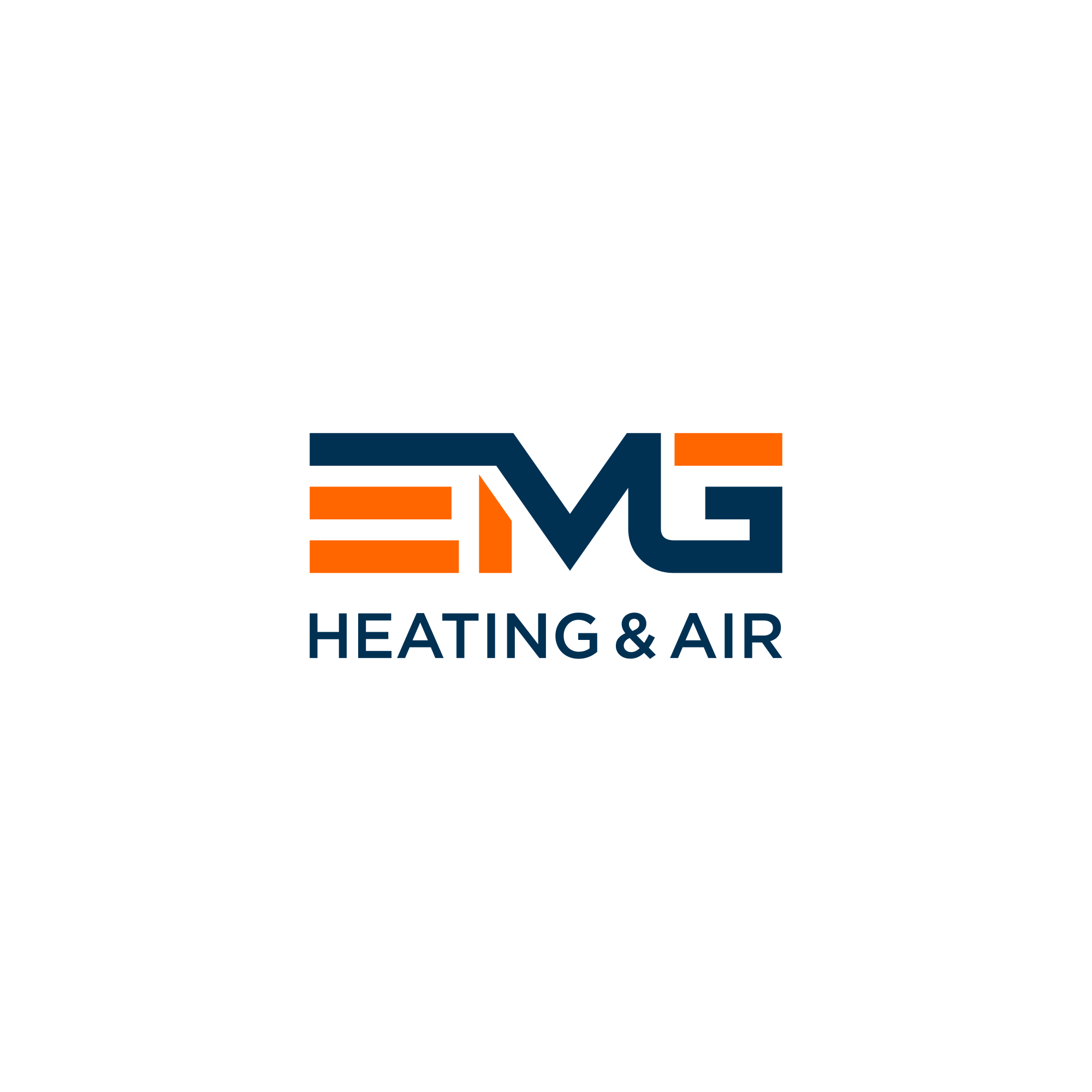 Logo Design by perang for EMG Heating & Air  | Design #33626467