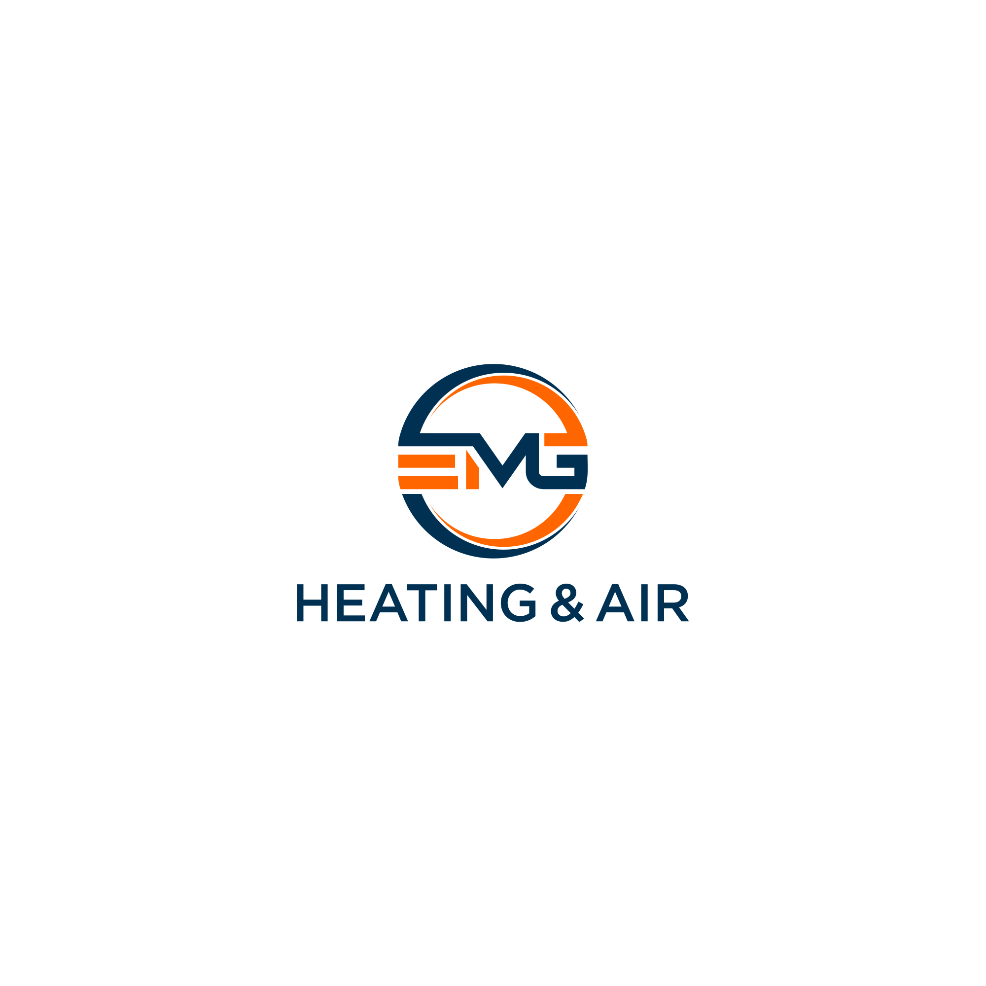 Logo Design by perang for EMG Heating & Air  | Design #33626526