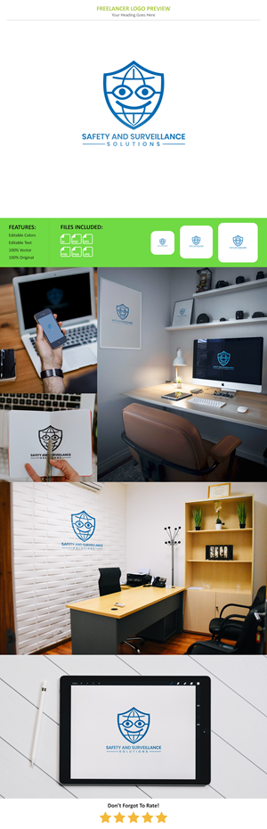 Logo Design by StudioDesigner for Code 4 Security Services LLC. | Design: #33605670