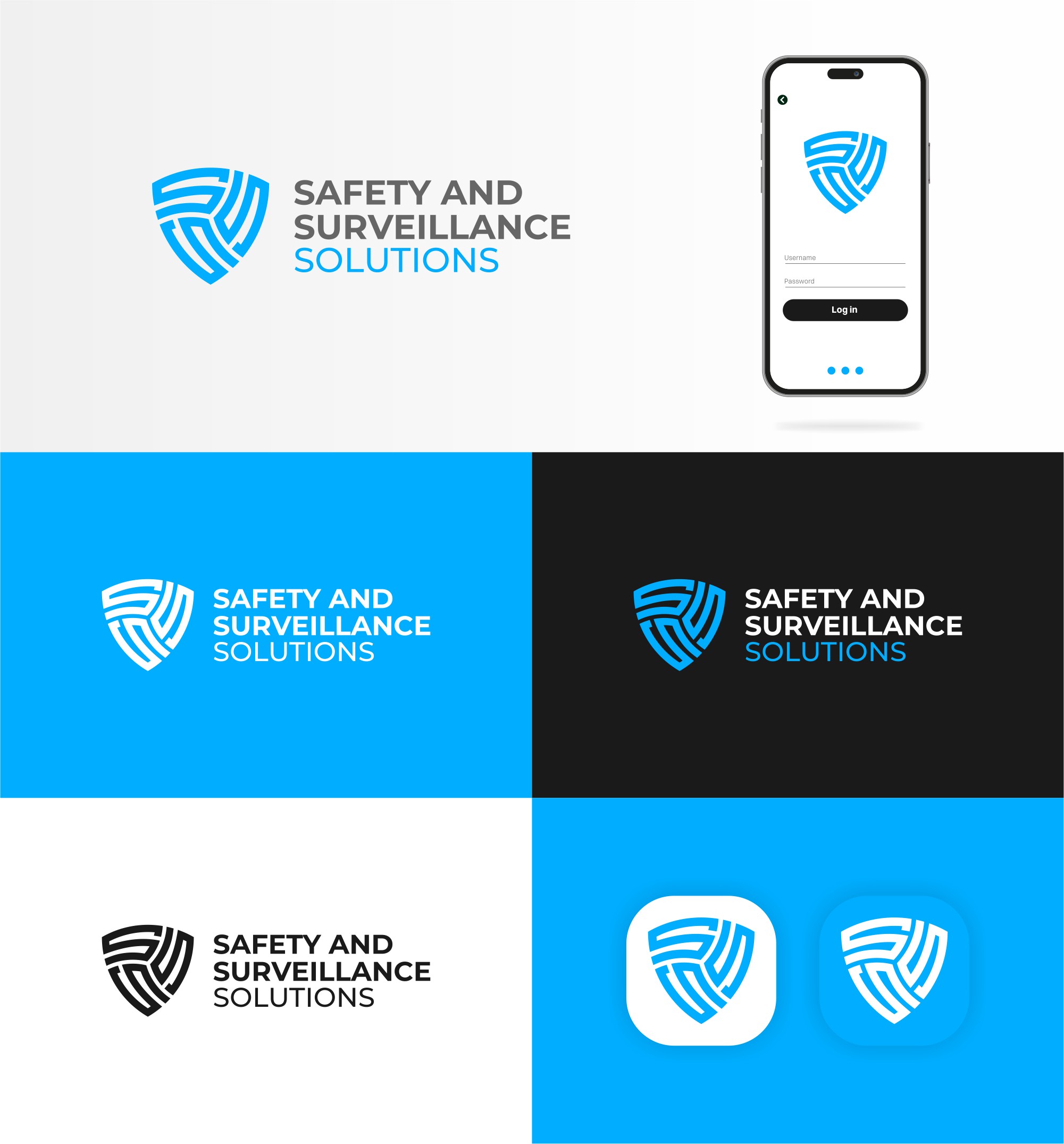 Logo Design by Noekha Studio for Code 4 Security Services LLC. | Design #33649745