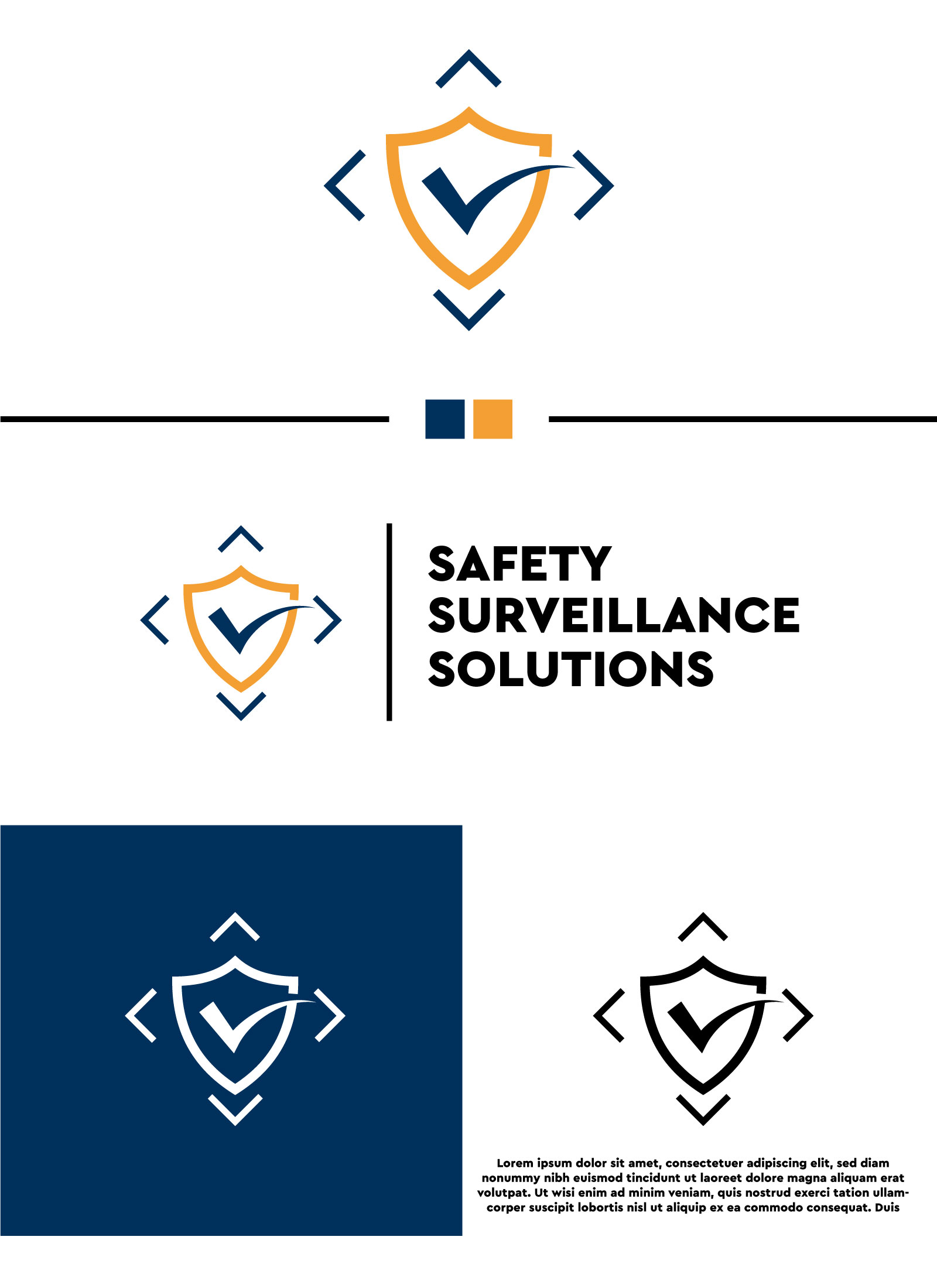Logo Design by F a r i s a for Code 4 Security Services LLC. | Design #33624853