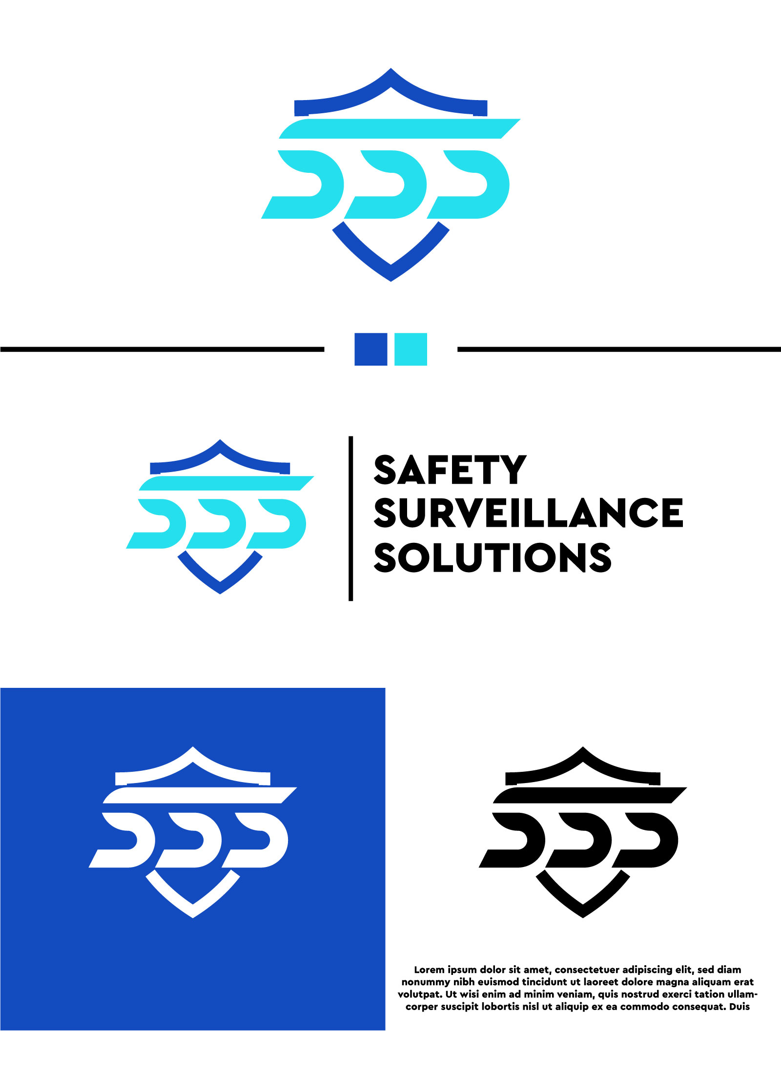 Logo Design by F a r i s a for Code 4 Security Services LLC. | Design #33624854