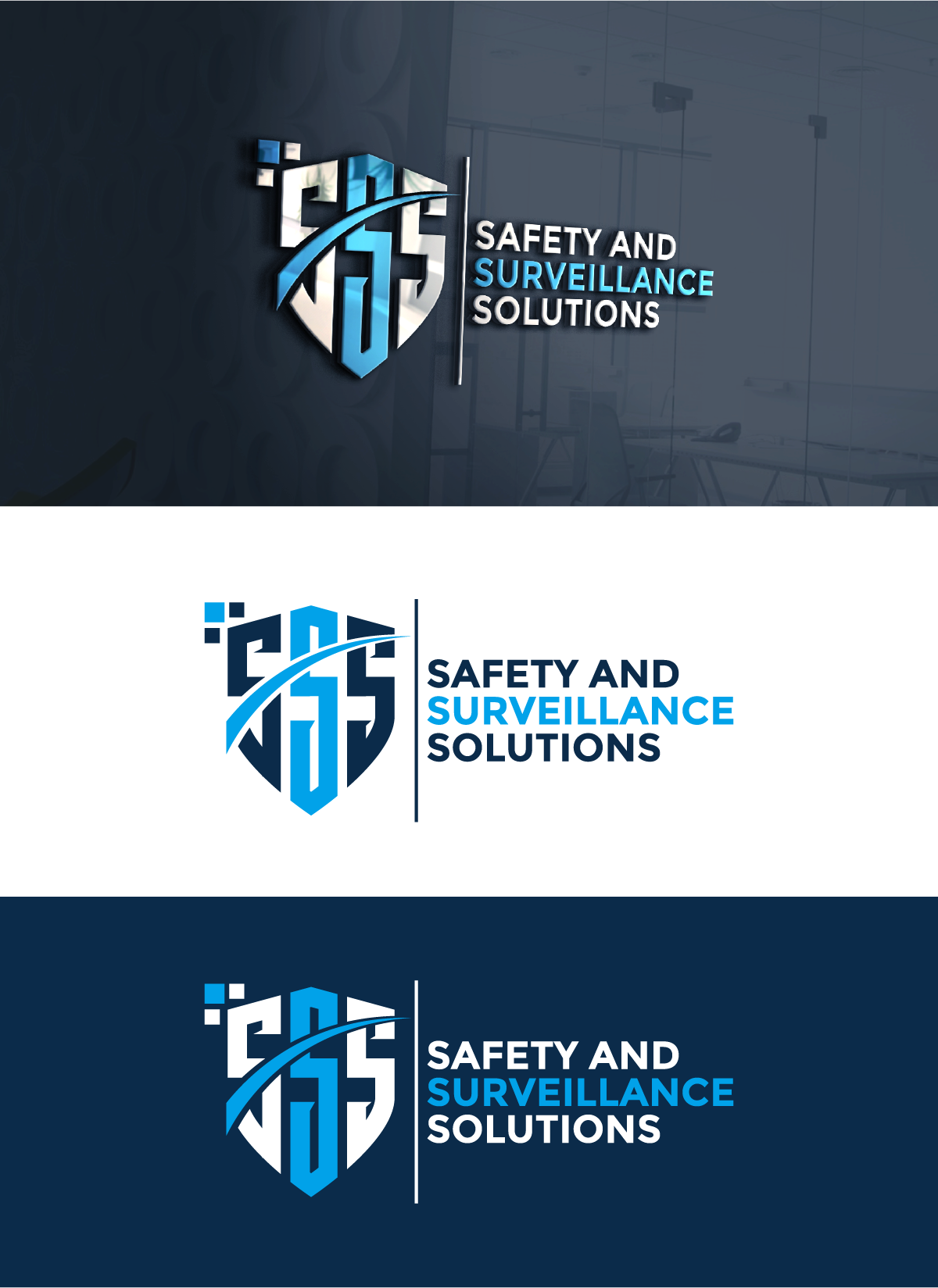 Logo Design by AlphabetZero.co.uk for Code 4 Security Services LLC. | Design #33618217