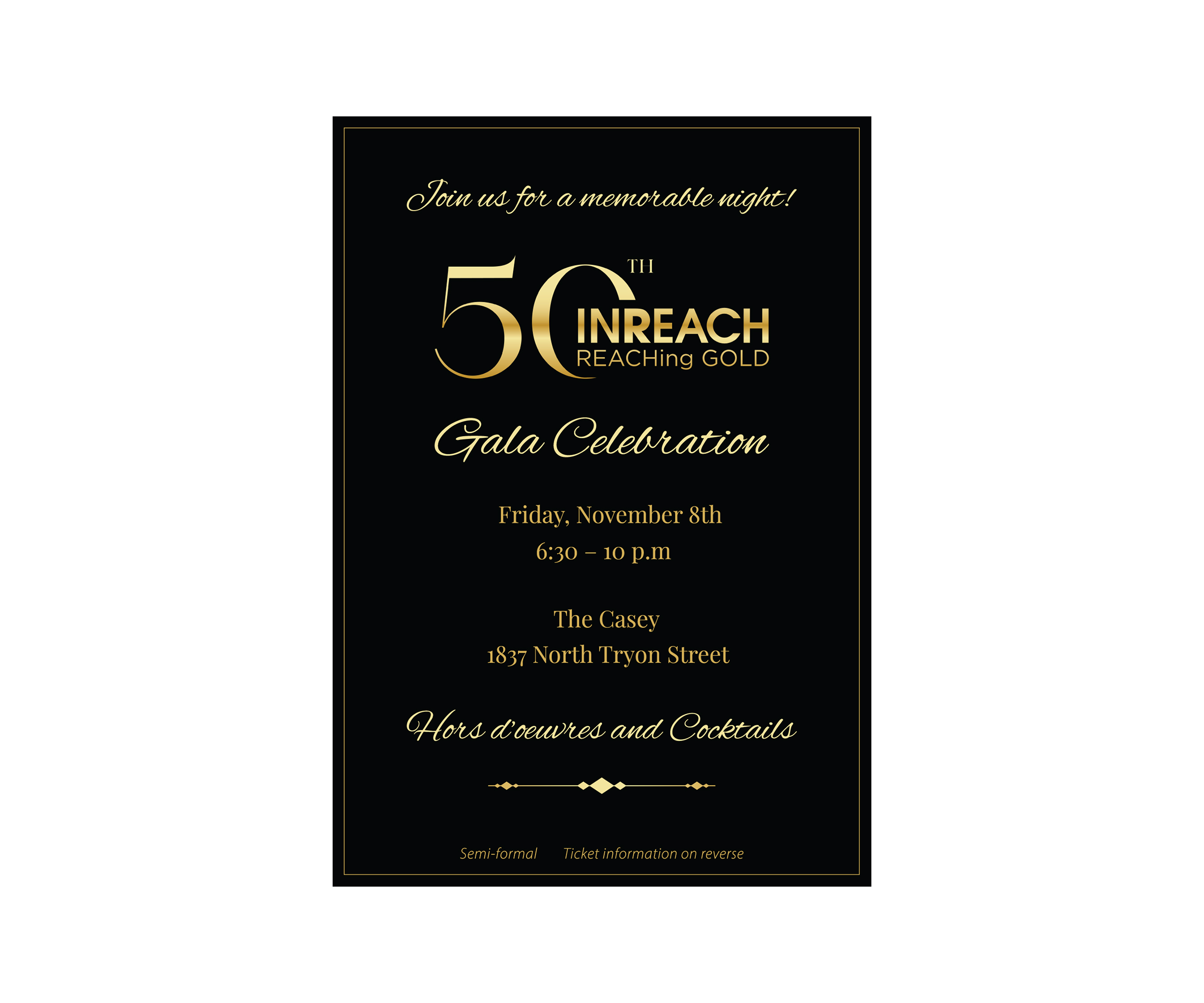 Invitation Design by Goltu for InReach | Design #33622495