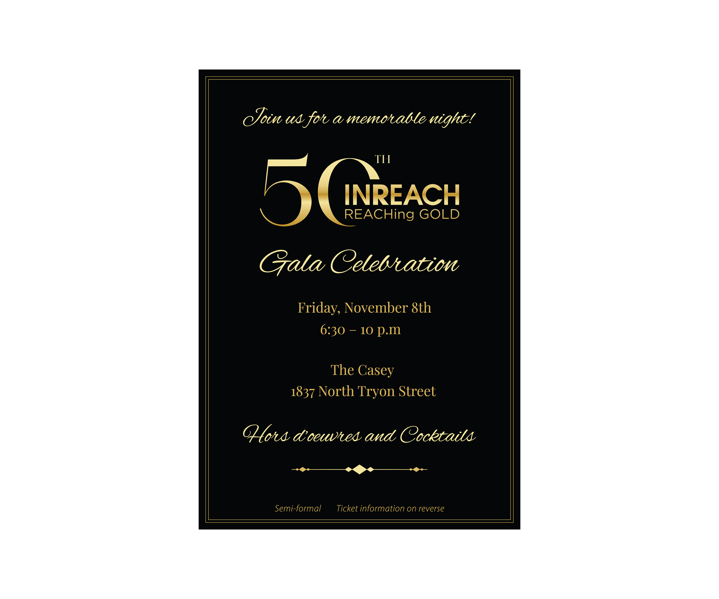 Invitation Design by Goltu for InReach | Design #33622561