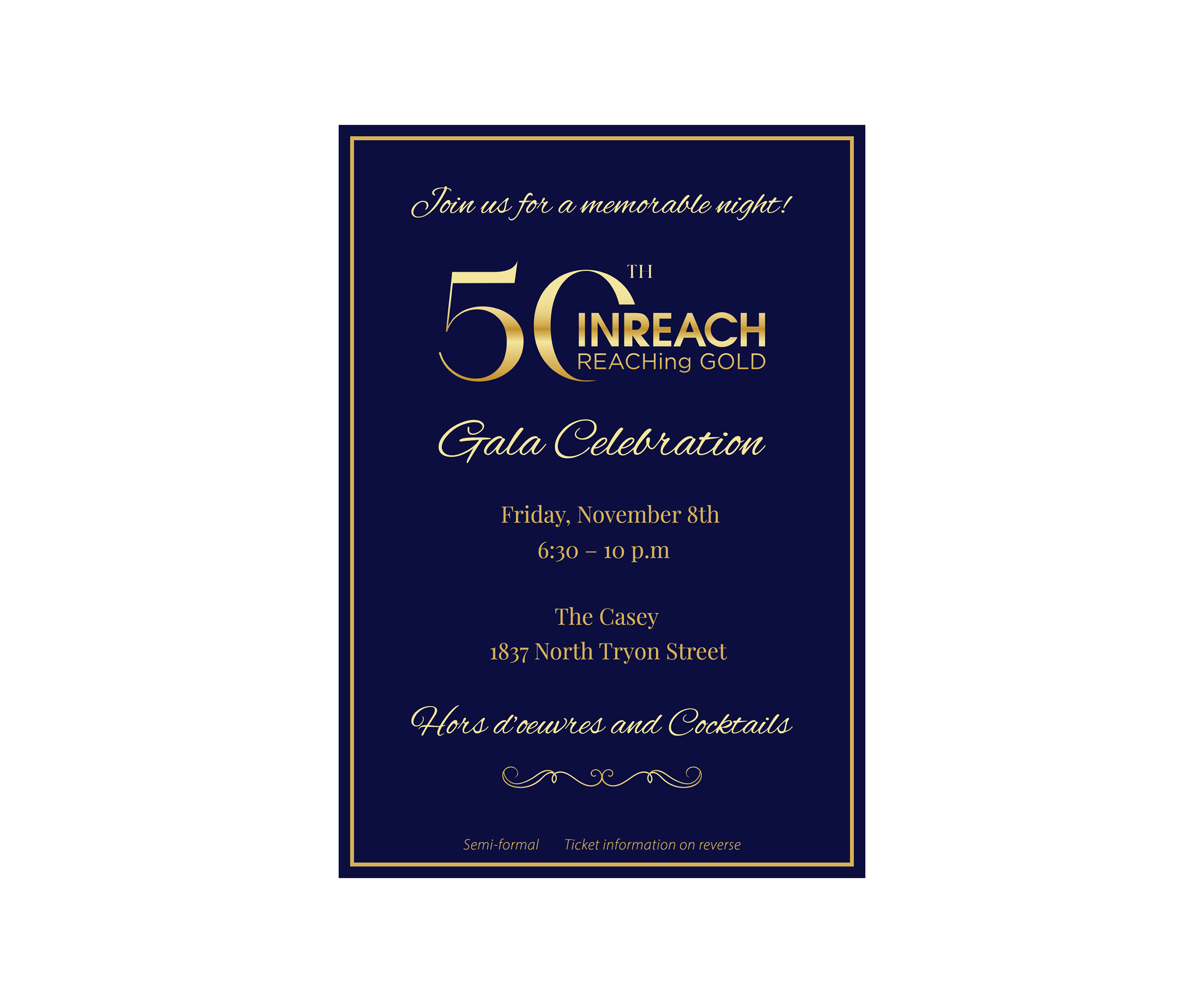 Invitation Design by Goltu for InReach | Design #33634254