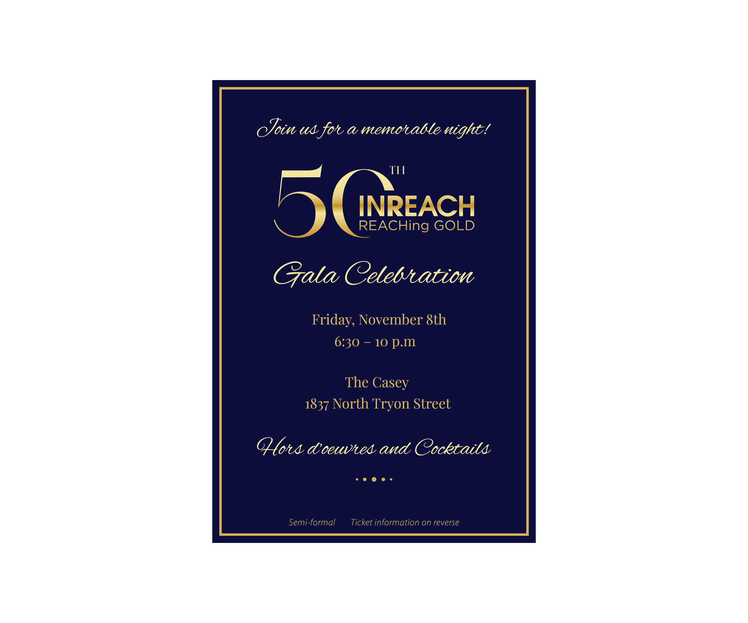 Invitation Design by Goltu for InReach | Design #33635518