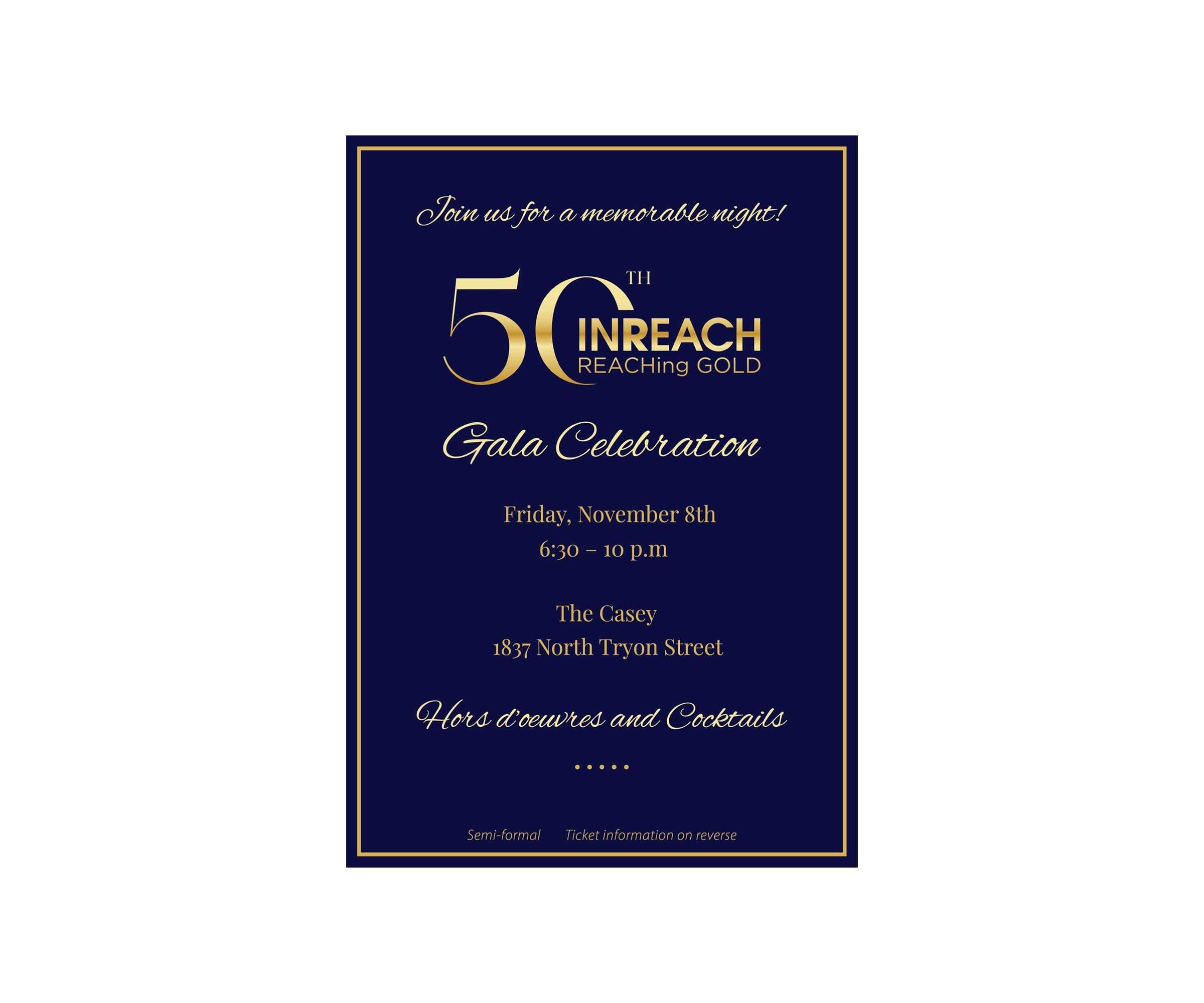Invitation Design by Goltu for InReach | Design #33635552