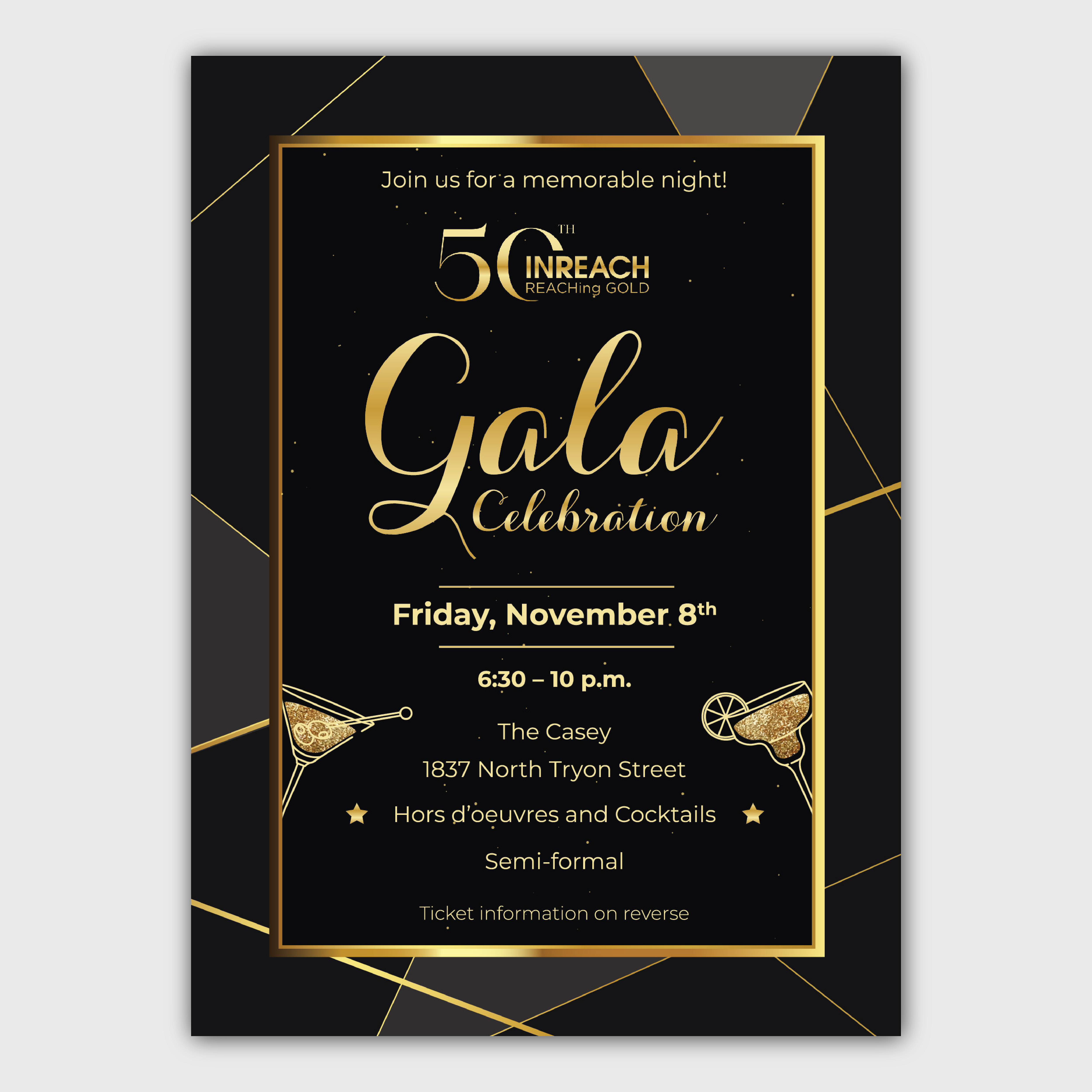 Invitation Design by Bidita Saha for InReach | Design #33619252