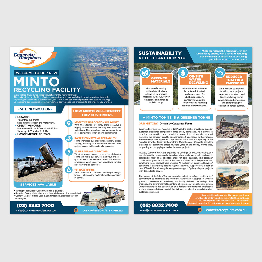 Newsletter Design by DA. for this project | Design #33607190