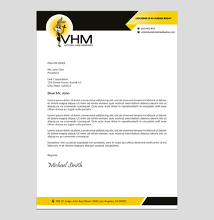Letterhead Design by sadikul islam for Messiah Reigns Church Los Angeles | Design: #33619983