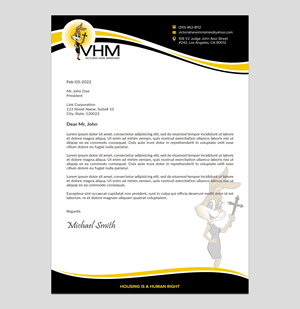Letterhead Design by sadikul islam for Messiah Reigns Church Los Angeles | Design: #33621304