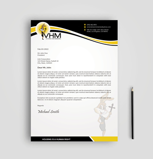 Letterhead Design by sadikul islam for Messiah Reigns Church Los Angeles | Design: #33621365