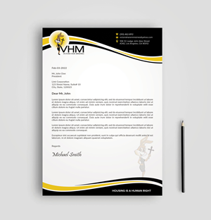 Letterhead Design by sadikul islam for Messiah Reigns Church Los Angeles | Design: #33621371