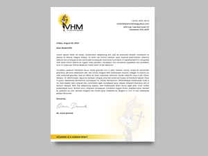 Diseño de Membrete por Designer Mamun para Messiah Reigns Church Los Angeles | Diseño #33619559