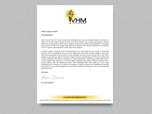 Diseño de Membrete por Creative Moon Design para Messiah Reigns Church Los Angeles | Diseño: #33619560