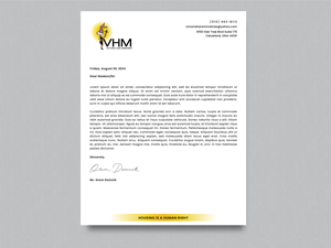 Diseño de Membrete por Creative Moon Design para Messiah Reigns Church Los Angeles | Diseño: #33619561