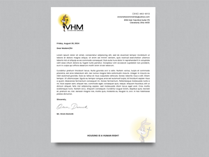 Diseño de Membrete por Creative Moon Design para Messiah Reigns Church Los Angeles | Diseño: #33619563