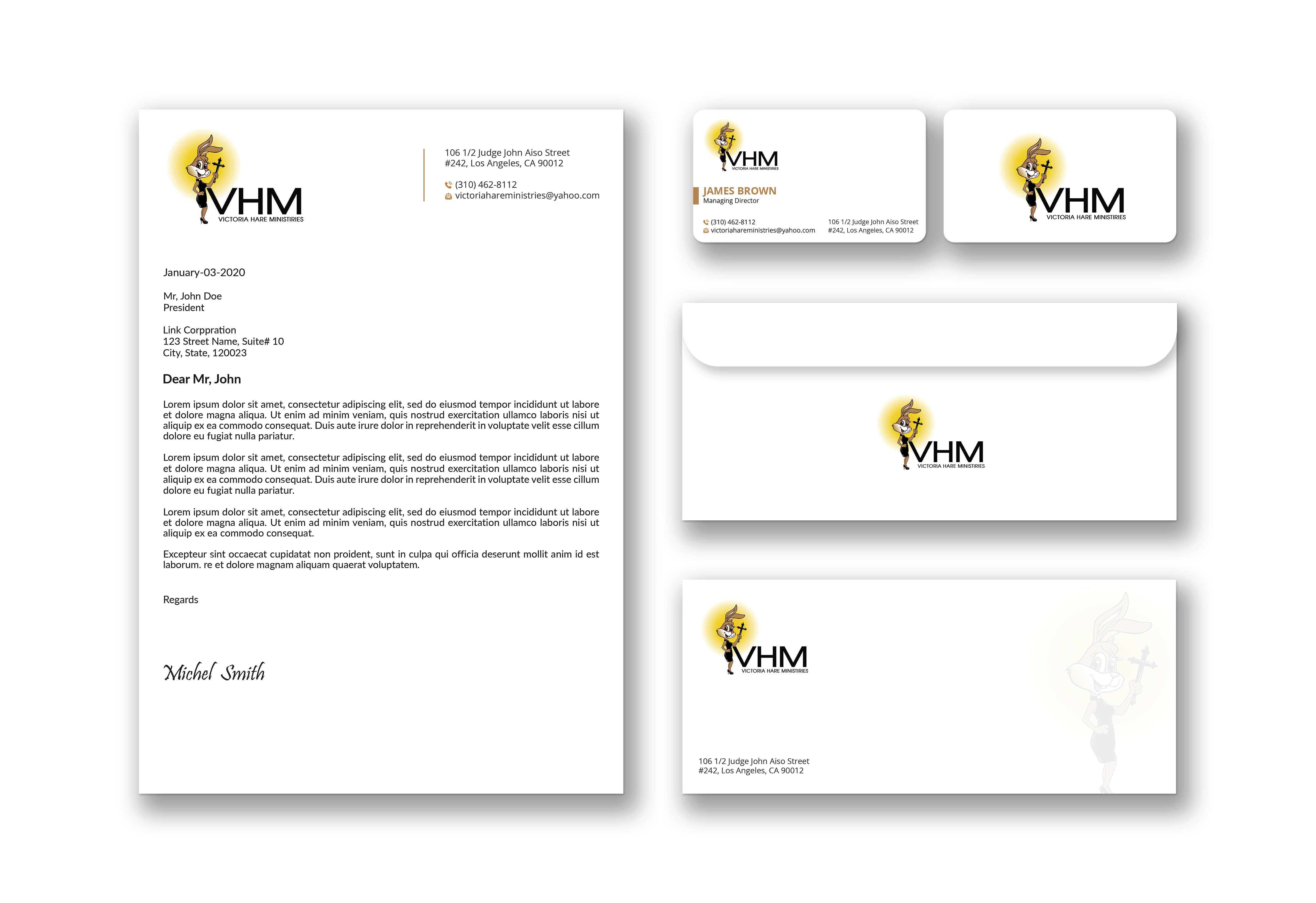 Diseño de Membrete por Expert Bappy para Messiah Reigns Church Los Angeles | Diseño #33606683